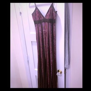 BCBG MAXAZRI PLUM DRESS